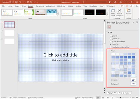 how to change powerpoint background color