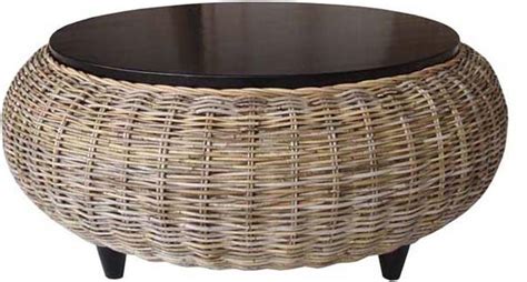 Round Wicker Coffee Table Ideas On Foter