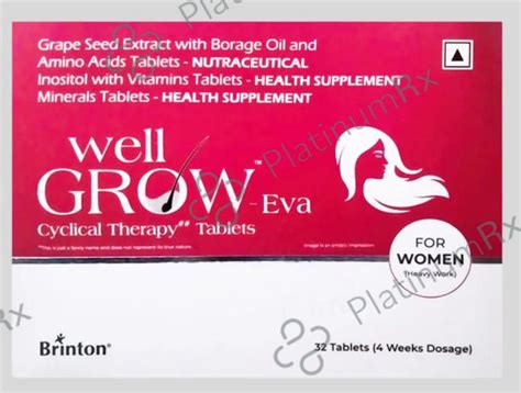buy wellgrow eva tablet    side effects  price