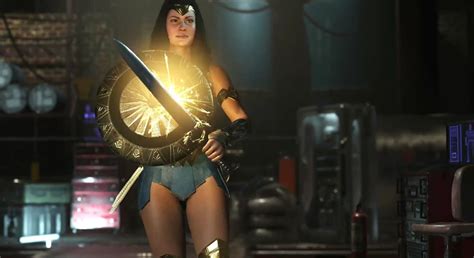 Traje Y Accesorios De Wonder Woman En Injustice 2 Cine Premiere