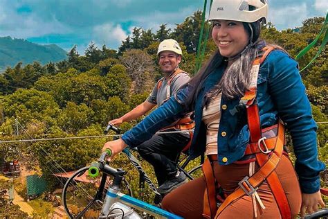 The best of Ruta de Las Flores: Bike Zipline + Ataco + Hotsprings