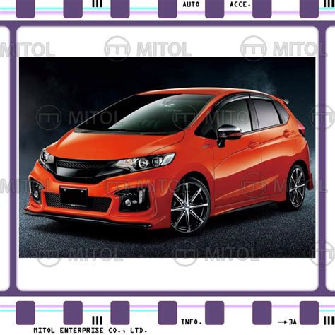 Mr Mugen Style Full Replacement Front Bumper Lights For Honda Jazz 2014