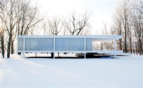 The Farnsworth House / Mies van der Rohe - Architecture, Design ...