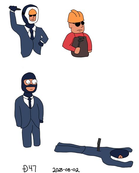 Spy vs Spy - this just seemed like a funny idea to me. : r/tf2