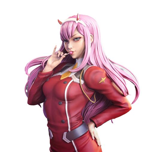 Zero Two Fanart Png Pic Png Mart