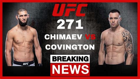 UFC 271 Khamzat Chimaev Vs Colby Covington Is This The Fight To Make