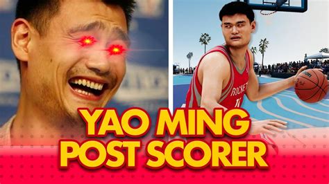 Yao Ming Official Post Scorer Build In Nba K Youtube