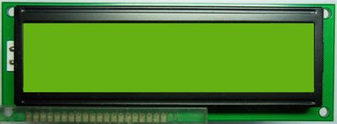 160 X 32 Dots Graphic LCD Display Module STN Yellow Green Positive Mode