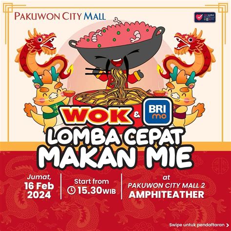 LOMBA CEPAT MAKAN Di Pakuwon City Mall 16 Februari 2024 Event Surabaya