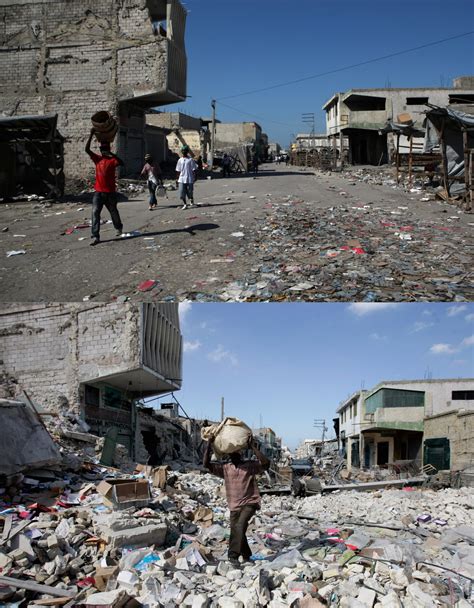 Fotos Quatro Anos Ap S Terremoto Que Matou Mil Haiti Tem