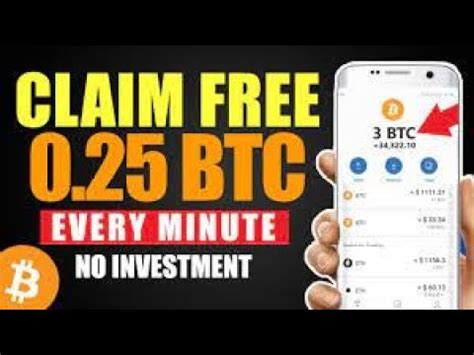 Claim Free Bitcoin BTC Every 20 Seconds Bitcoin Earning In Pakistan