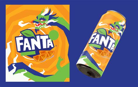 Fanta Redesign Behance Behance