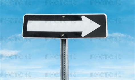 Advertising Sign With Arrows Photo12 Imagebroker Isai Hernandez