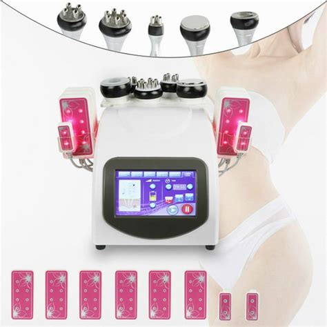 6 In 1 Ultrasound Lipolase Cavitation Machine 40k Ultrasonic Cavitation