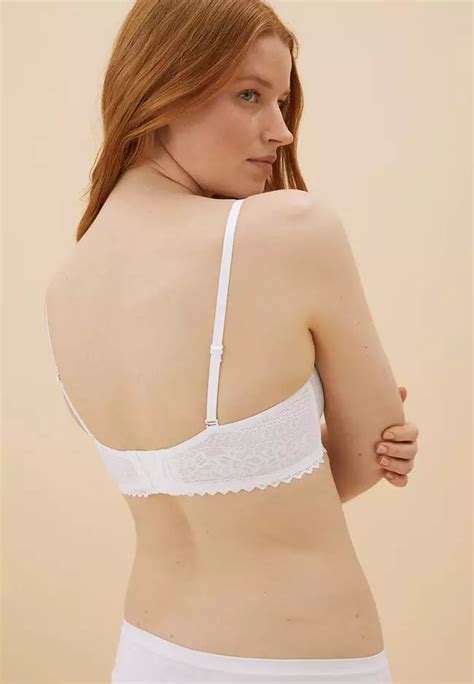 Jual Marks Spencer Sumptuously Soft Padded Strapless Bra Original