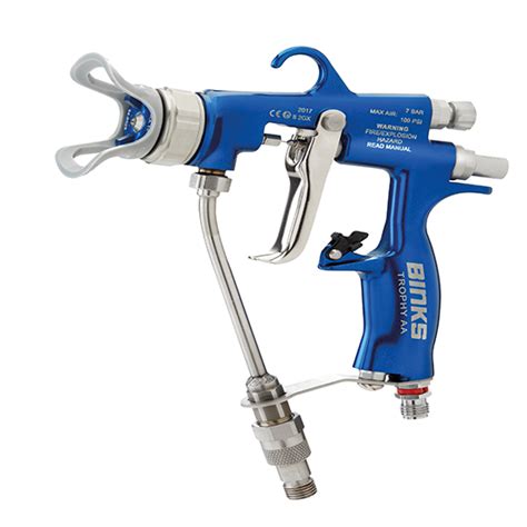 Binks Trophy Aa1600 Hvlp Air Assisted Airless Manual Spray Guns 83584