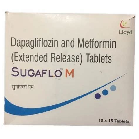 Sugaflo M Dapagliflozin And Metformin Tablets At Rs Box