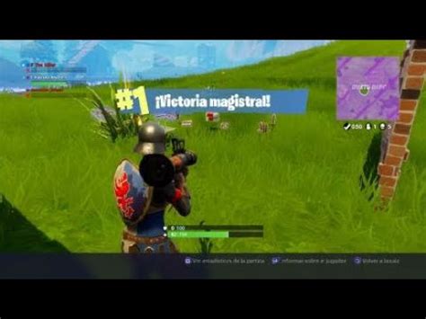 Solo Vs Escuadrones Victoria Fortnite Battle Royale Youtube