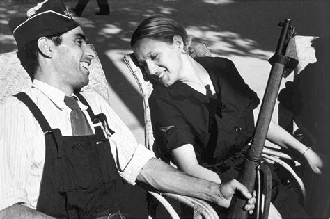 Robert Capa André Ernö Friedmann A Loyalist Militiaman and Militiawoman