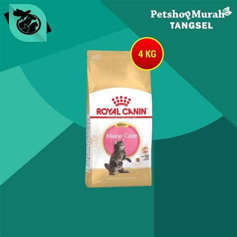 Jual Makanan Kucing Royal Canin Kitten Maine Coon Kg Cat Food Ras