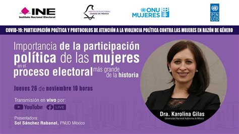 Importancia De La Participación Política De Las Mujeres En El Proceso