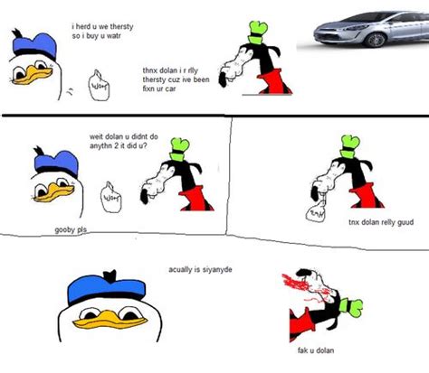 A Comic Strip With An Image Of A Cartoon Penguin