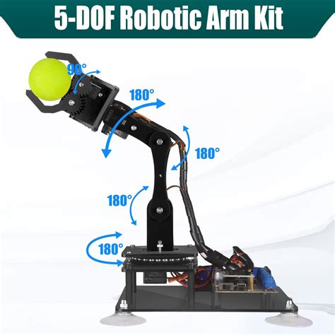 Adeept Kit De Brazo De Robot De Dof Rob Tico De Ejes Compatible Con