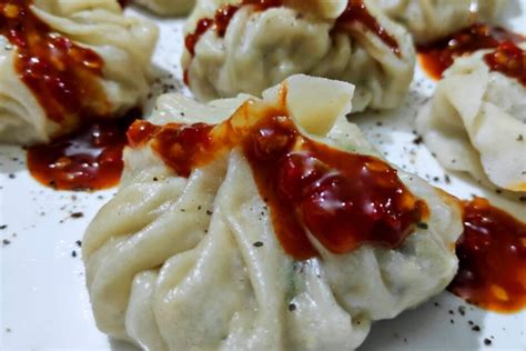 Chicken Momo Recipe How To Make Steamed Chicken Momos At Home