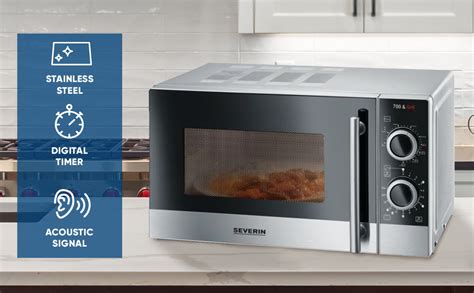 Severin Microondas Con Grill En De W Horno Microondas Con