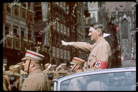 Adolf Hitler Giving Raised Arm Heil Editorial Stock Photo Stock Image