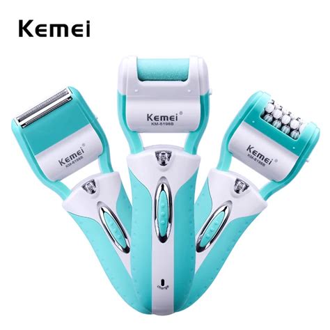 Kemei In Lady Epilator Depilatory Women Electric Kemei Shaver For