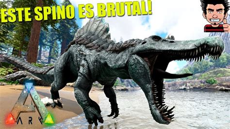 Spinosaurus Hibrido Brutal La Mejor Version Del Spino Jurassic Park Mod Ark Survival Evolved