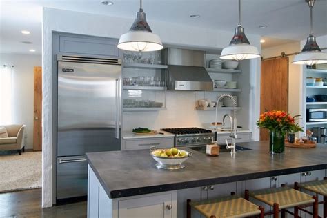 Zinc Countertops Vintage Or Modern Style In The Kitchen