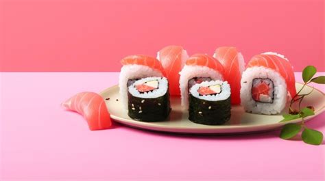 Premium AI Image | sushi food with fresh fish