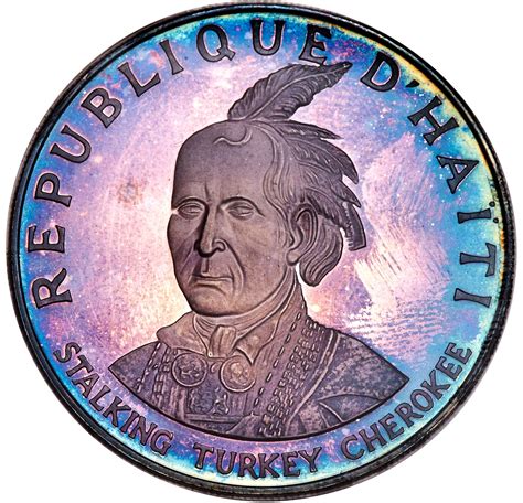 10 Gourdes Stalking Turkey Cherokee Haïti 1804 Présent Numista