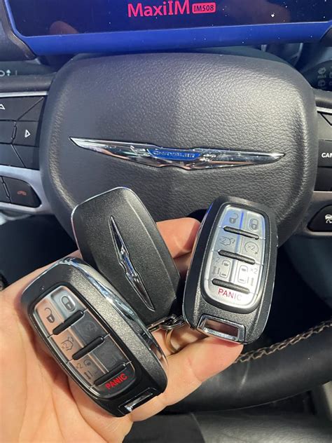 Chrysler Pacifica Key Replacement What To Do Options Costs More