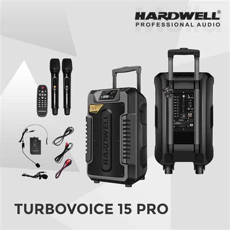 Speaker Portable Meeting Hardwell Inch Turbovoice Pro