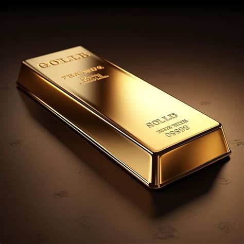 Premium Photo 3d Rendered Gold Bar