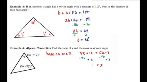 45 Notes Solutions Isosceles And Equilateral Youtube