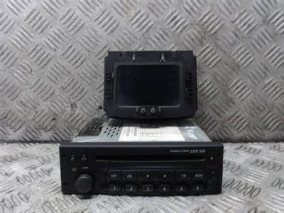 RADIO FABRYCZNE OPEL ZAFIRA A SIEMENS CDR 500 14282341946 Oficjalne