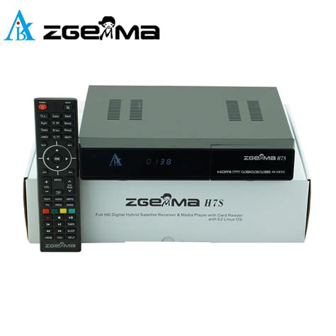 Zgemma H S Satellite Tv Receiver Enigma Linux Os Dvb S S X Dvb