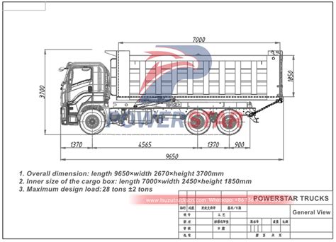 Hot Selling ISUZU GIGA 30CBM dump truck In China - PowerStar Trucks