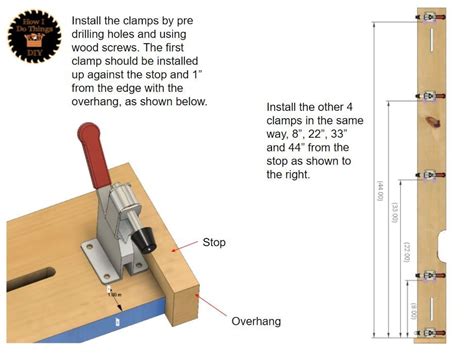 Build Plans Table Saw Tapering Jointing Jig Etsy