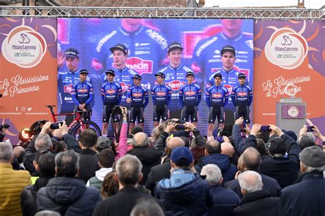 Team Presentation Gallery Start List Milano Sanremo