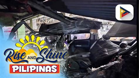 11 Patay Sa Salpukan Ng Pampasaherong Bus At Isang Pick Up Truck Sa