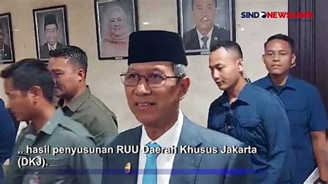 Nantinya Gubernur Jakarta Dipilih Presiden Heru Budi Mengaku Belum