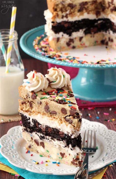 Ultimate Chocolate Chip Cookie Layer Cake Life Love And Sugar