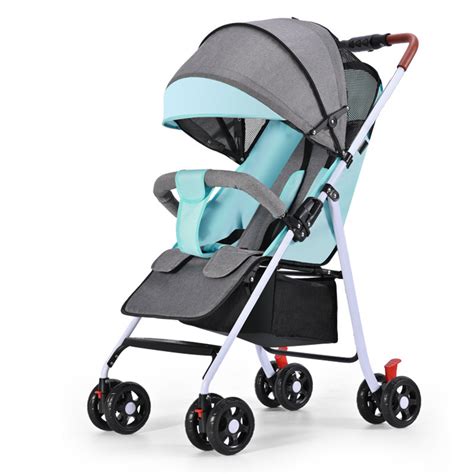 New Lightweight Travel System Pram Set Folding Baby Strollers Baby