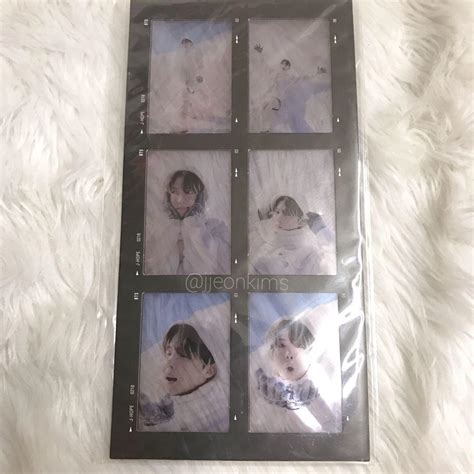 BTS WINTER PACKAGE 2021 DVD Hyung Line 6 Cut Film Photo JIN YOONGI HOBI