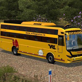 Indian Vrl Logistics Skin Pack F R Jk Vega Sleeper Bus Mod V Ets